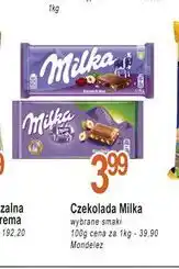 E.Leclerc Czekolada raisin & nut Milka oferta