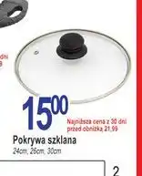 E.Leclerc Pokrywka szklana 30 cm oferta