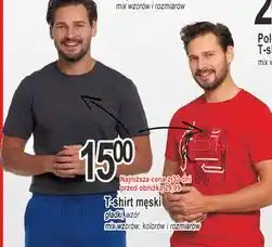 E.Leclerc T-shirt męski wzór oferta