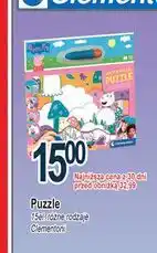 E.Leclerc Puzzle 15 el. świnka peppa Clementoni oferta