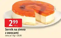 E.Leclerc Sernik na zimno z owocami Cukiernia E.leclerc oferta