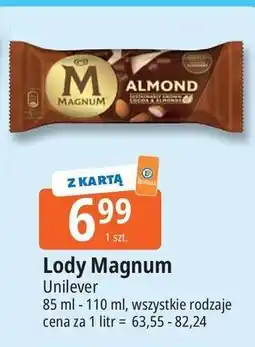 E.Leclerc Lód almond Algida Magnum oferta