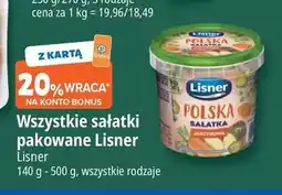 E.Leclerc Sałatka jarzynowa z groszkiem Lisner Salateria oferta