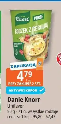 E.Leclerc Puree boczek z cebulką Knorr oferta