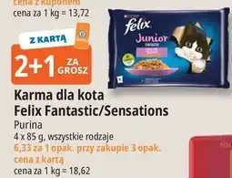 E.Leclerc Karma dla kotów smaki rybne w galaretce Purina Felix Sensations oferta