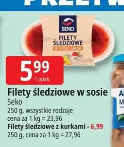 E.Leclerc Filety śledziowe z kurkami Seko oferta