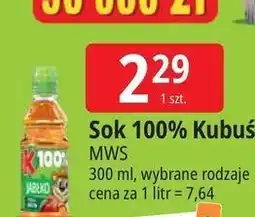 E.Leclerc Sok jabłkowy Kubuś 100% oferta