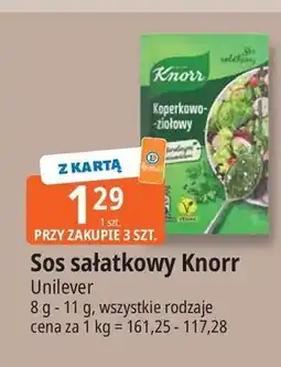 E.Leclerc Sos sałatkowy koperkowo-ziołowy Knorr oferta