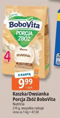 E.Leclerc Kaszka mleczna manna Bobovita Porcja Zbóż oferta