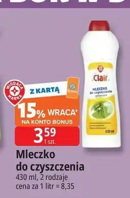 E.Leclerc Mleczko do czyszczenia cytryna Wiodąca Marka Clair oferta