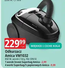 E.Leclerc Worki papierowe do odkurzaczy Amica oferta