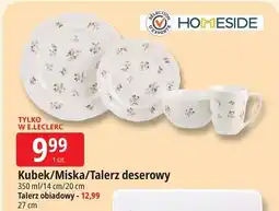 E.Leclerc Talerz obiadowy 27 cm Homeside oferta