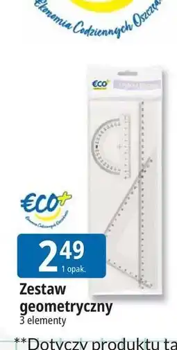 E.Leclerc Zestaw geometryczny 3-częściowy Eco+ oferta