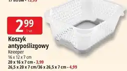 E.Leclerc Koszyk antypoślizgowy 36 x 26.5 cm Keeeper oferta
