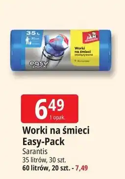 E.Leclerc Worki na śmieci easy-pack 60 l Jan Niezbędny oferta