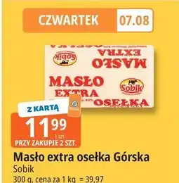 E.Leclerc Masło osełka górska Sobik oferta