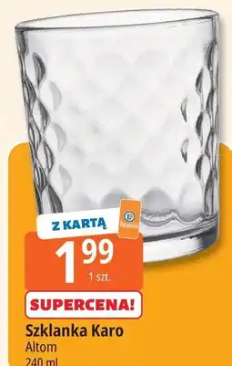 E.Leclerc Szklanka karo 240 ml Altom oferta