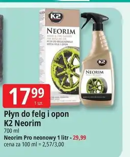 E.Leclerc Płyn do felg neonowy K2 oferta