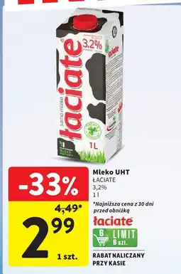 Intermarche Mleko UHT 3,2% Łaciate oferta