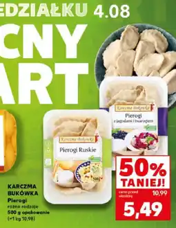Kaufland Pierogi, różne rodzaje Karczma Bukówka oferta