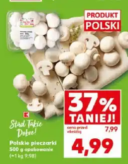 Kaufland Pieczarki polskie 1 opak. Kaufland oferta
