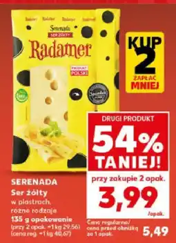 Kaufland Ser żółty Radamer Serenada oferta