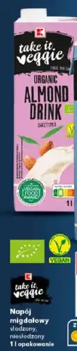 Kaufland Napój migdałowy słodzony Take it Veggie oferta