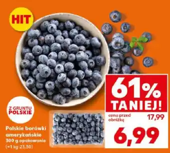 Kaufland Borówki amerykańskie Polskie oferta