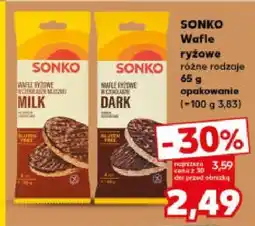 Kaufland Wafel ryżowy SONKO różne rodzaje oferta