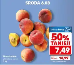 Kaufland Brzoskwinie luz 1kg Kaufland oferta