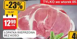 Bingo ŁOPATKA WIEPRZOWA BEZ KOŚCI oferta