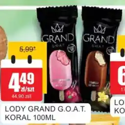 Bingo LODY GRAND G.O.A.T. KORAL oferta