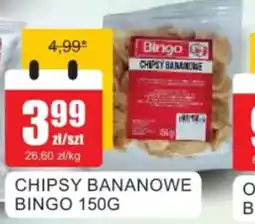 Bingo CHIPSY BANANOWE BINGO oferta