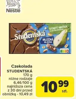 Carrefour Market Czekolada Studentská Nestlé oferta