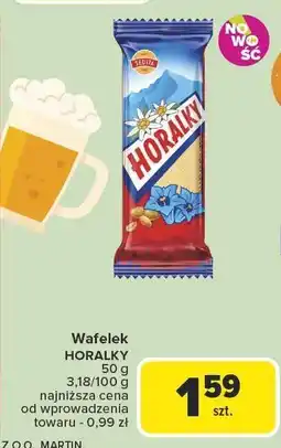 Carrefour Wafelek Horalky oferta