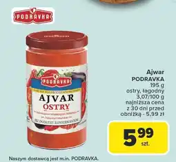 Carrefour Market Ajvar ostry Podravka oferta