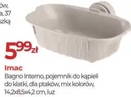 Zoo Karina Imac Bagno Interno, pojemnik do kąpieli do klatki, dla ptaków, mix kolorów oferta