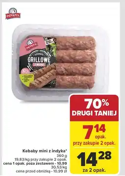 Carrefour Kebaby mini z indyka Indykpol oferta