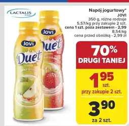 Carrefour Napój jogurtowy Jovi Duet oferta
