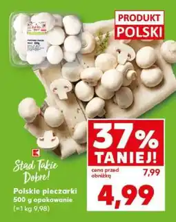 Kaufland Polskie pieczarki 500 g opakowanie oferta