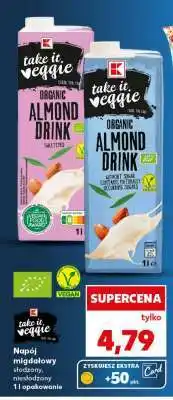 Kaufland take it veggie ORGANIC ALMOND DRINK oferta