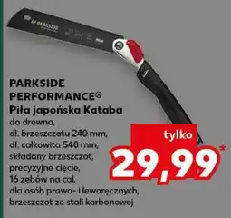 Kaufland PARKSIDE PERFORMANCE Piła japońska Kataba oferta