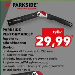 Kaufland PARKSIDE PERFORMANCE Japońska piła składana Ryoba oferta