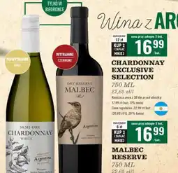 Biedronka CHARDONNAY EXCLUSIVE SELECTION oferta