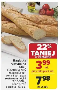 Carrefour Market Bagietka rustykalna Carrefour Market oferta