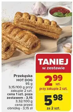Carrefour Przekąska HOT DOG Carrefour oferta