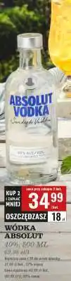 Biedronka Wódka Absolut oferta