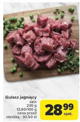 Carrefour Market Gulasz jagnięcy Carrefour Market oferta