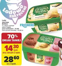 Carrefour Market Lody ZIELONA BUDKA różne rodzaje oferta