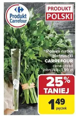 Carrefour Natka pietruszki polska CARREFOUR oferta
